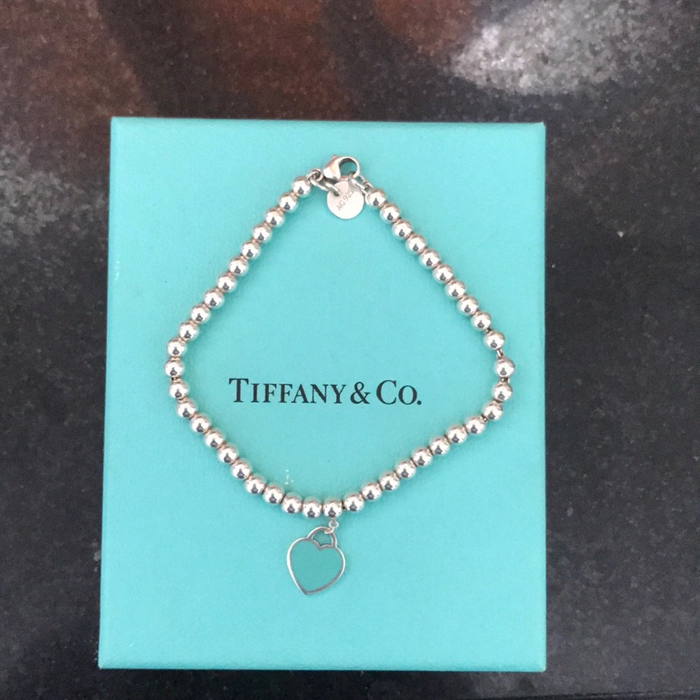 Tiffany and CO heart bracelet